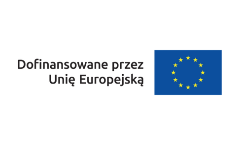 Logo: projekt dofinansowany przez Unię Europejską