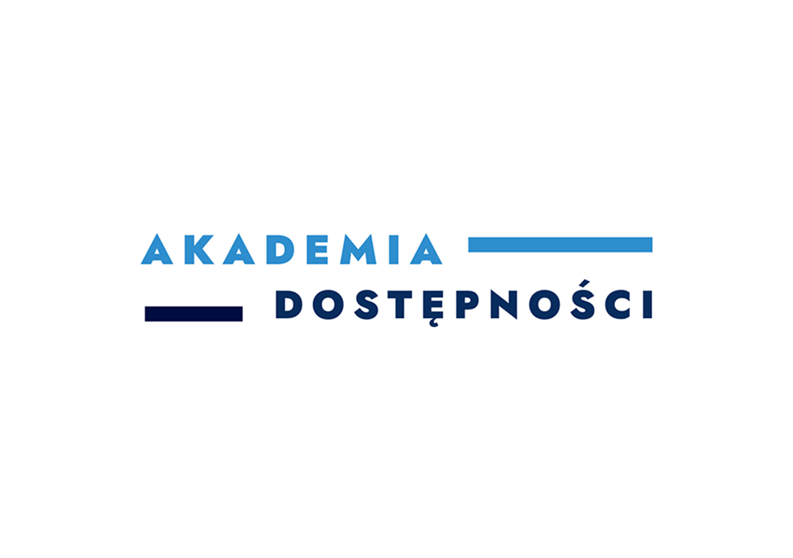 Element graficzny napisu Akademia Dostępności