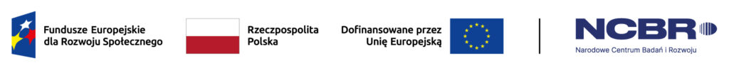 Zestaw logotypów FERS i NCBR